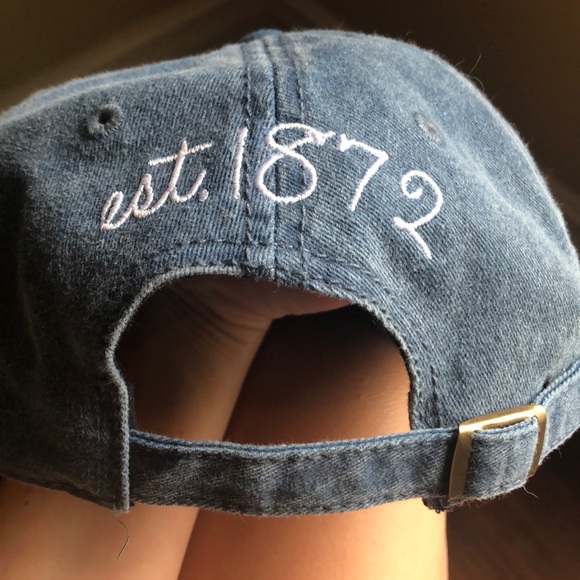 Alpha phi blue denim cap - Picture 3 of 3